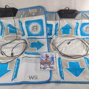 2 Dance Dance Revolution Pad RU054 Hottest Party 2 Nintendo Wii Konami TESTED